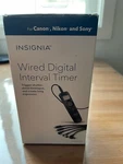 New Insignia NS-DURT100 Universal Wired Digital Interval Timer Shutter Trigger Used. Price: $20.00.