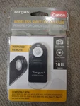 Targus Wireless Shutter Release - Infrared Remote For Canon Dslr Cameras New Open. Price: $9.88.
