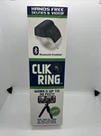 Clik Ring Bluetooth Enabled Hands Free Selfies & Video With Tripod White New. Price: $9.50.