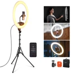 Neewer 18''RING Light&stand&phone Holder Appcontrol For Makeup Livestream Tiktok New. Price: $113.99.