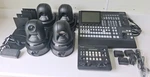 Panasonic AW-HE40SKP Ptz Cameras W/ AW-HEA10KPJ, AV-HS450N Switcher, AW-RP50N Used. Price: $4999.99.