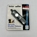 Vivitar Wired Remote Shutter Release For Canon Pentax Samsung Dslr Cameras New. Price: $9.99.