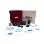 Konica Hexar Rf Black Set Nos + Box 34882 #5481 Open. Price: $3750.00.