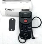 Canon ZR-1000 Camcorder Wired Zoom Remote Controller For Control-l Dv Used. Price: $89.95.