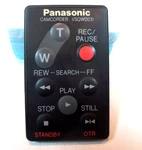 Panasonic Camcorder Wireless Remote Control VSQW0031 Black Used. Price: $8.88.