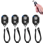Bluetooth Shutter Remote Selfie Control Button Monopod Iphone Camera 4PCS New. Price: $10.99.
