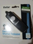 Vivitar Wired Remote Shutter Release For Nikon D300/D700 Camera VIV-RC-100-D700 New. Price: $15.99.