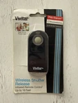 Vivitar Wireless Shutter Release Remote Control For Canon - Brand New!!!. Price: $12.95.