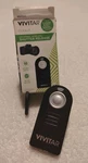Vivitar VIV-RC6 Universal Wireless Shutter Release (black) Open Box New. Price: $11.50.