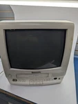 Panasonic PV-M1378W Crt Tv Vcr Combo Gaming Television Working Vhs Used. Price: $339.95.