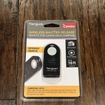 Targus Wireless Shutter Release - Infrared Remote For Canon Dslr Cameras New. Price: $8.09.