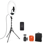 Neewer RP18B Pro 18" Ring Light 45W App Control For Makeup Live Stream Tiktok New. Price: $113.99.