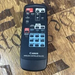 Canon WL-D72 Wireless Camcorder Remote Controller Tested Used. Price: $6.71.