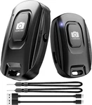 Mairan 2 Pack Rechargeable Wireless Camera Remote Shutter For Iphone Android New. Price: $17.19.