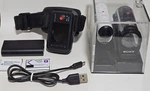 Sony HDR-AZ1 Action Cam + Live-view Remote RM-LVR2 Accessories Bundle Tested Used. Price: $96.00.