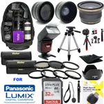 Panasonic Lumix DC-GH5S 32GB Pro Mega Hd Kit Lenses Filter-flash-tripod-backpack New. Price: $222.55.