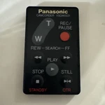 Remote Control VEQ1697 For Panasonic Camcorder NV-S88B. VSQW0031 Used. Price: $8.99.