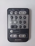 Sharp GA149WJ Remote Control For Camcorder With Battery Free Ship Used. Price: $8.49.