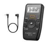 Flashpoint Wave Commander Ii Remote Shutter Release Transmitter With Cable For New. Price: $45.73.