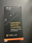 Vello IR-C2 Infrared Remote Control For Cannon Cameras Opened Box. Price: $22.00.