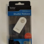 Vivitar Wireless Shutter Release Remote New For Canon Eos Cameran Open. Price: $15.99.