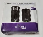 Altura Wireless Flash Trigger Set Remote Shutter Release For Nikon Open Box. Price: $18.99.
