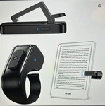 Datafy Case Friendly Page Turner Wireless Bluetooth Remote Controller Black Open. Price: $16.95.
