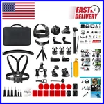 60 In 1 Gopro & Action Camera Accessories Capture Every Angle New. Price: $70.19.