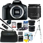 Canon Eos 2000D / Rebel T7 24.1MP Dslr Camera + 18-55MM Lens All You Need Kit New. Price: $499.00.