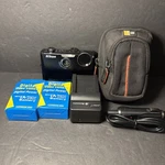 Nikon Coolpix S1100PJ Onyx Black Compact Digital Camera New Battery & Charger Used. Price: $149.99.